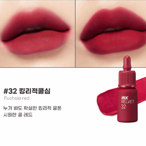 PERIPERA - Ink The Velvet-32 Fuchsia Red