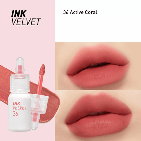 PERIPERA - Ink The Velvet-36 Active Coral