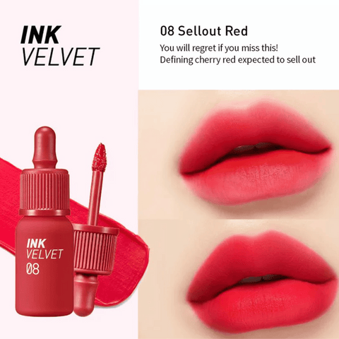 PERIPERA - Ink The Velvet-08 Sellout Red