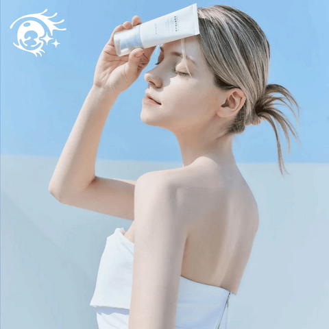 SKIN1004-MadagascarCentellaHyalu-CicaWater-FitSunSerum-model