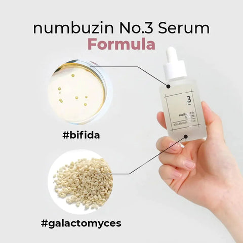 numbuzin - No. 3 Skin Softening Serum - Sérum réparateur
