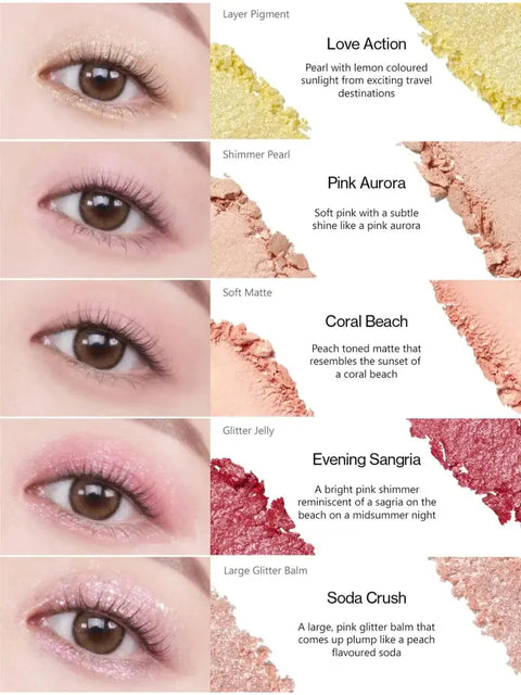 UNLEASHIA - Glitterpedia Eye Palette