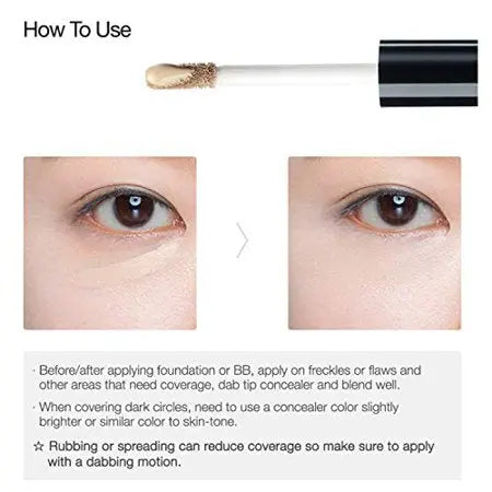 The Saem - Cover Perfection Concealer SPF28+ ''Corrector''
