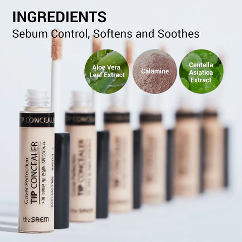 The Saem - Cover Perfection Tip Concealer SPF28+
